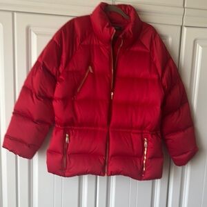 Laurent Ralph Red Puffer Jacket